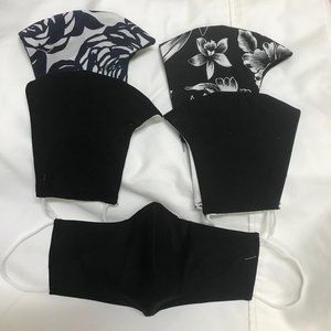 5 for $20 Face Masks lot 100% cotton elastic-loop